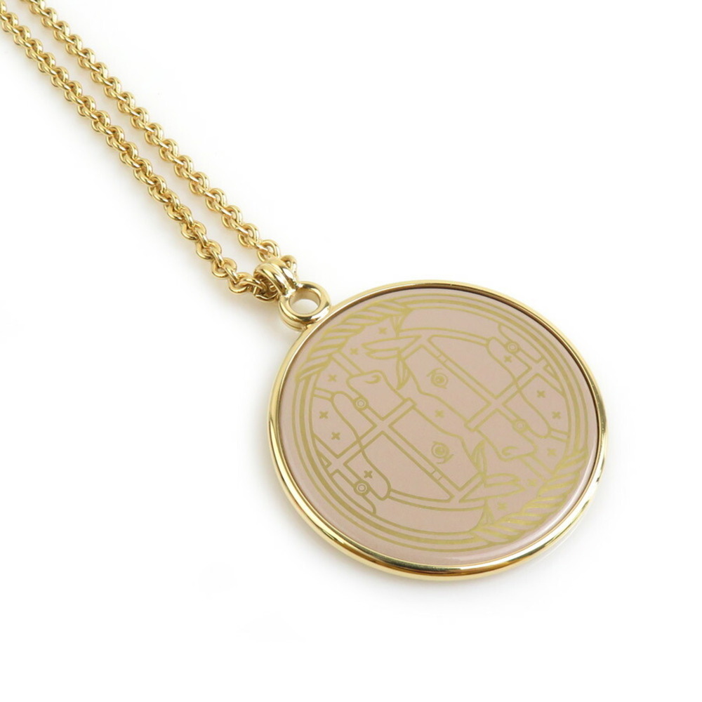 HERMES Gold Necklace